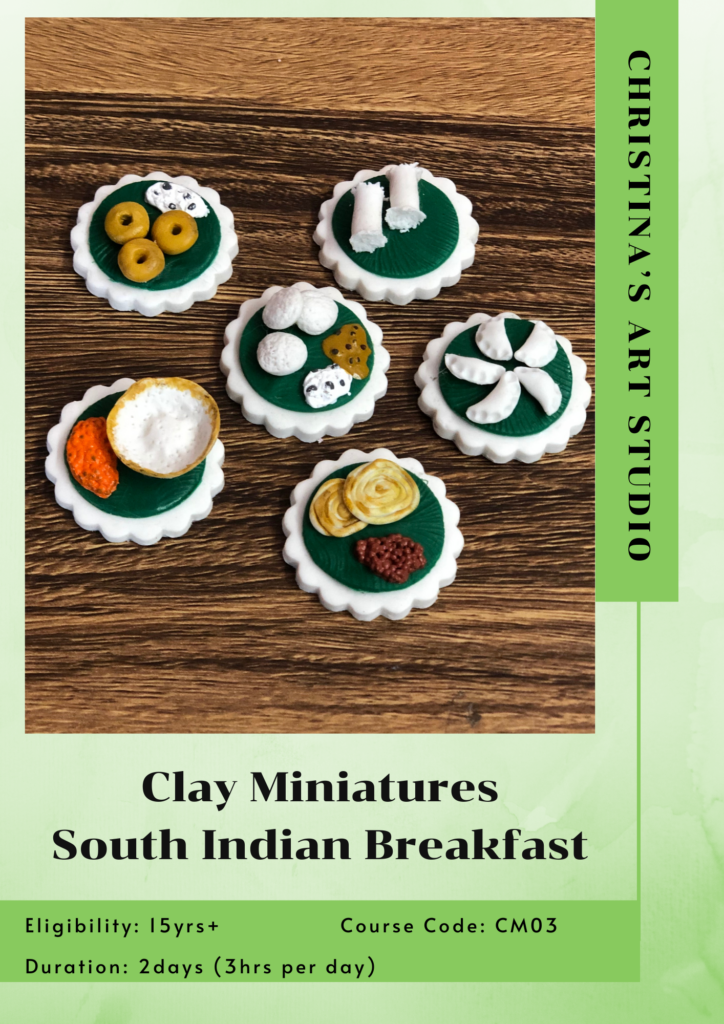 Clay-Miniature-Courses-Classes-Foods-In-Chennai