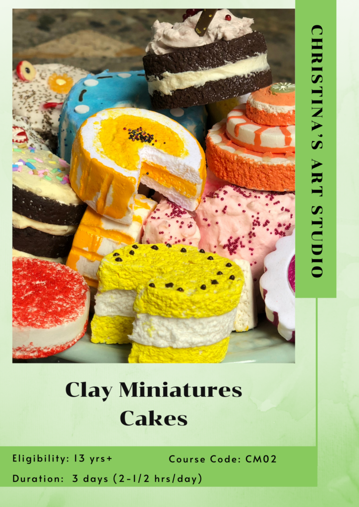 Clay-Miniature-Courses-Classes-Cakes-In-Chennai