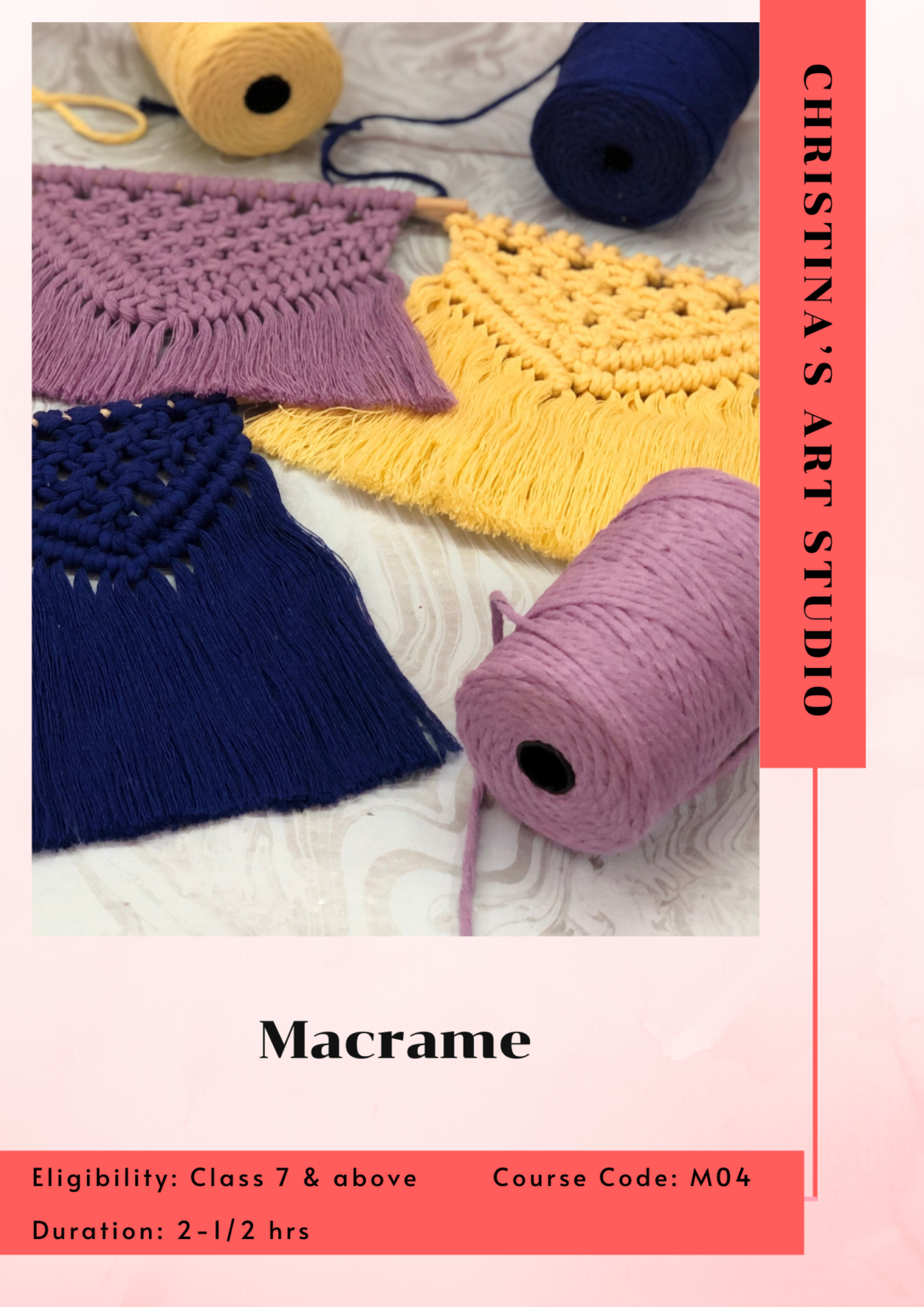 Master Macrame & Hand Embroidery: Courses with Certification