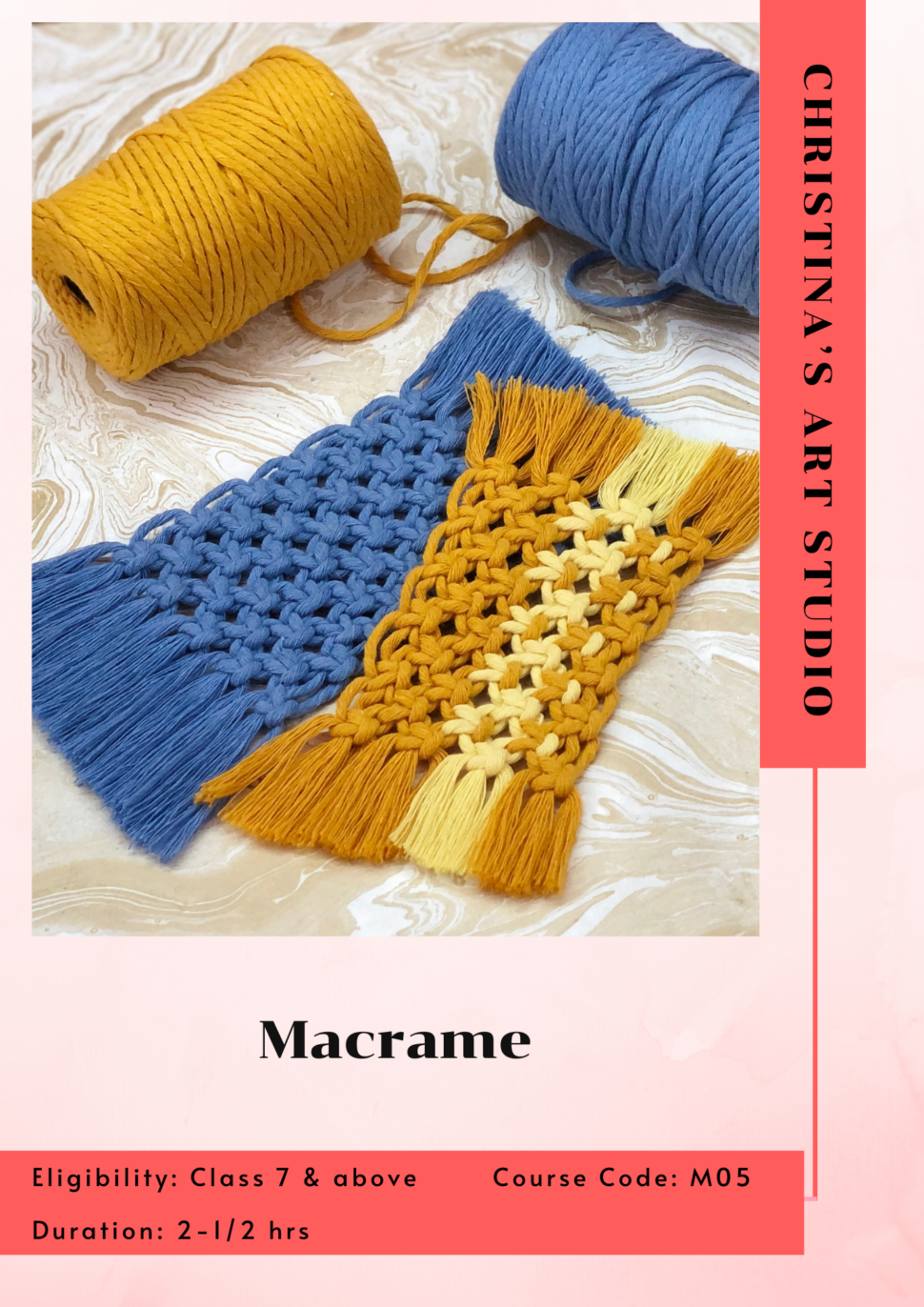 Master Macrame & Hand Embroidery: Courses with Certification
