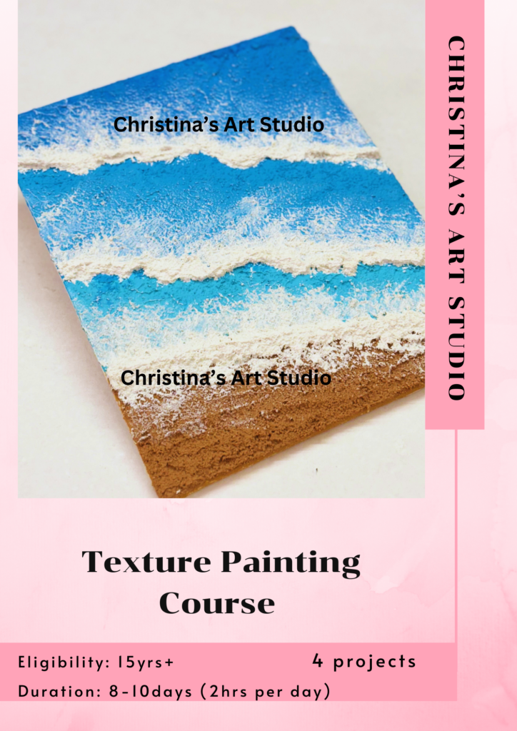 Texture-Painting-Courses-In-Chennai-At-Christinas-Art-Studio